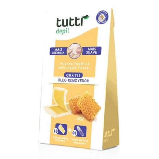 Folhas P/Depilação TUTTI DEPIL Mel