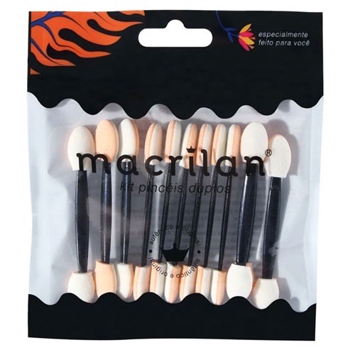 Kit Pincéis Duplo MACRILAN 12 UN
