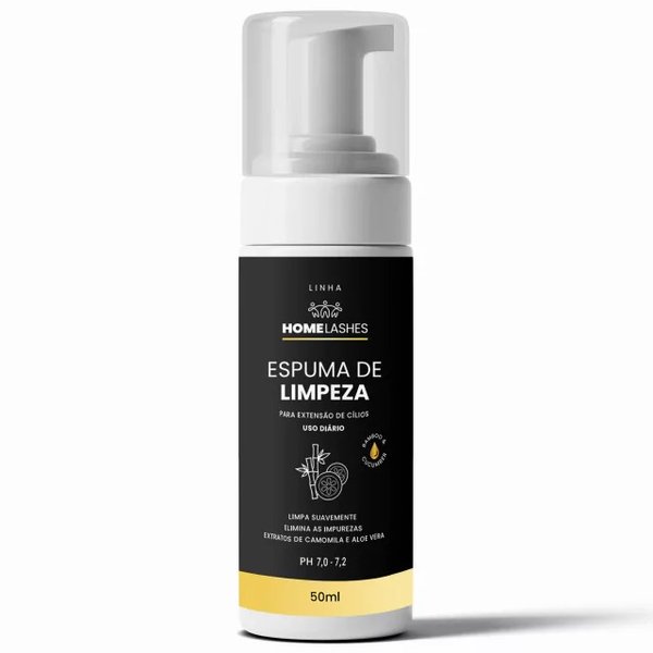 Espuma de Limpeza HomeLashes 50ml
