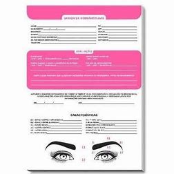 Ficha de Anammese - Sobrancelhas Design