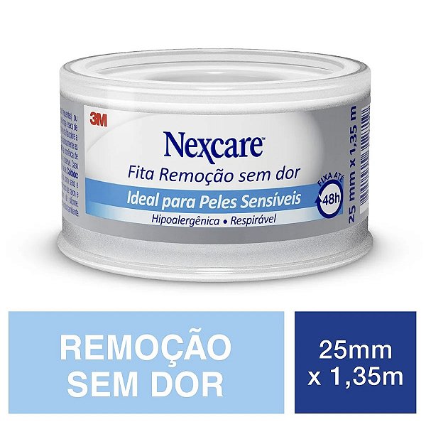 Fita Nexcare Remoção Sem Dor