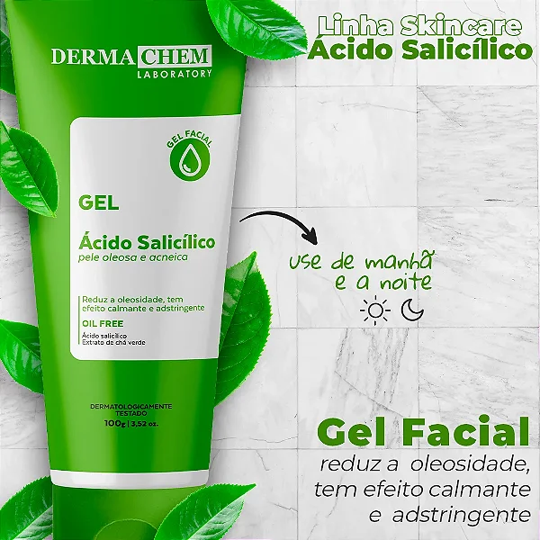 Gel Facial Ácido Salicílico Dermachem