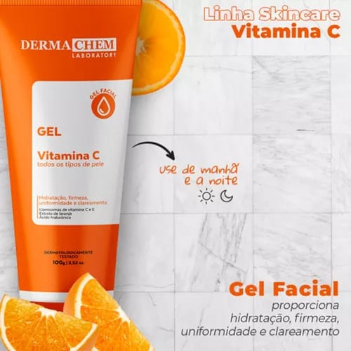 Gel Facial Vitamina C Dermachem