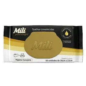 Toalha Umedecida Mili