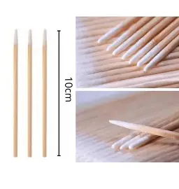 Palito com Algodão 10cm- ponta simples