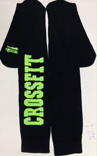 Meia longa crossfit colorido