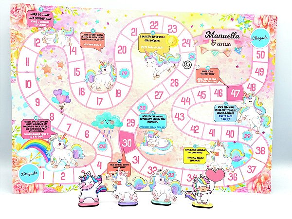 Jogo de tabuleiro personalizado - qualquer tema