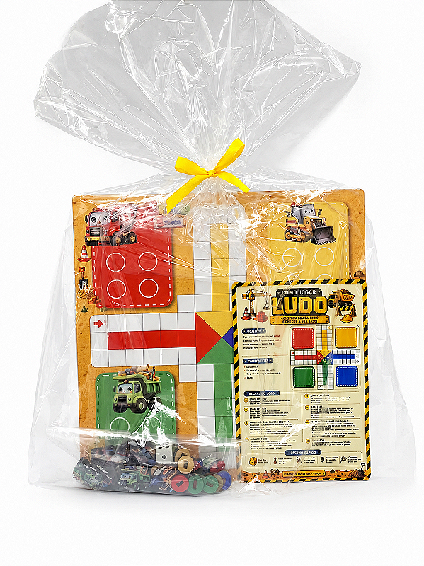 Ludo em MDF 28x28cm personalizado