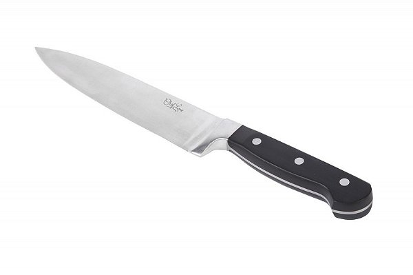Faca Do Chef 8" Cabo Em ABS Preto
