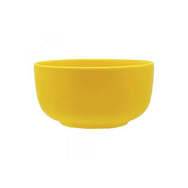 Bowl De Cerâmica Fosca Amarela 340 Ml