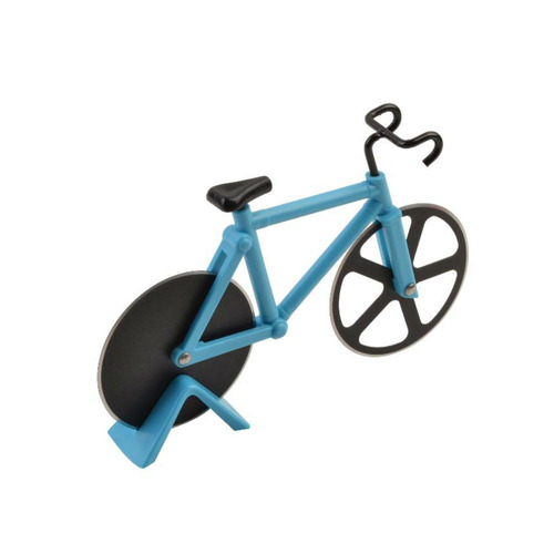 Cortador De Pizza Bicicleta Azul