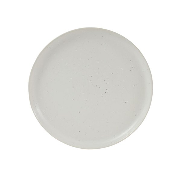 Prato Raso De Cerâmica Branco 28,5 Cm D0988