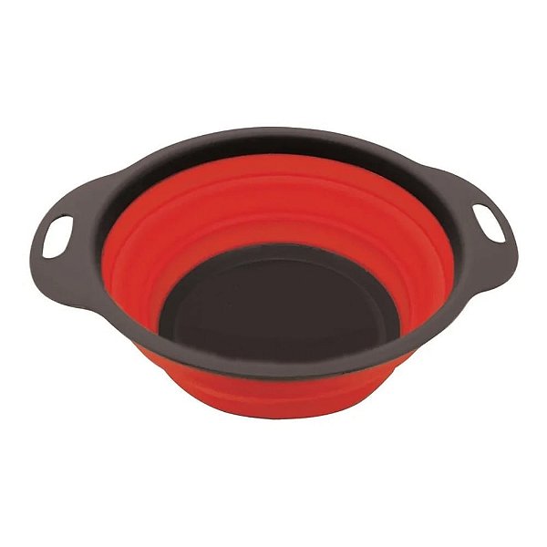 Bowl Bacia Silicone Retrátil Vermelho Ke Home