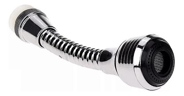 Extensor E Arejador Para Torneira Inox 15 Cm