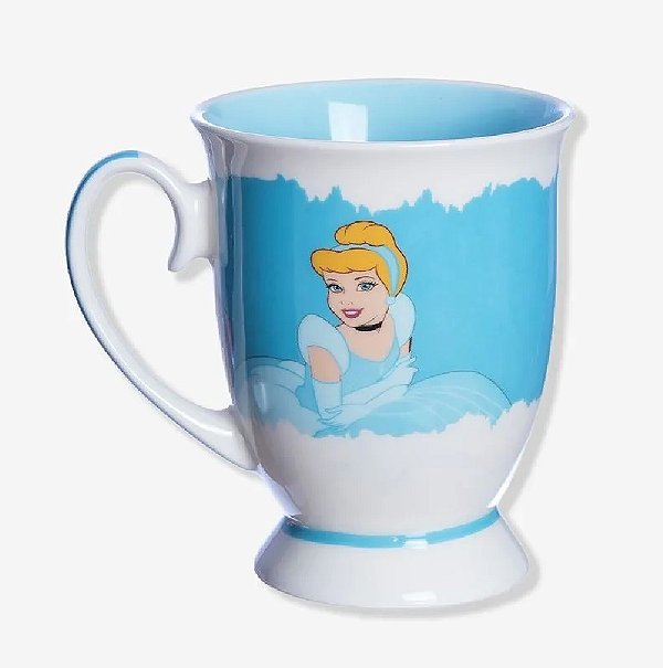 Caneca Royal Princesa Cinderela Midnight 300 Ml