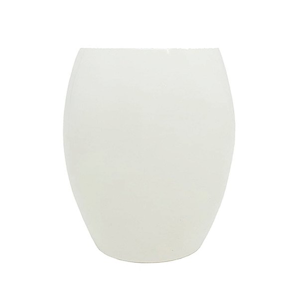 Copo Acrílico Baixo Branco 400 Ml Ref.BKY024C