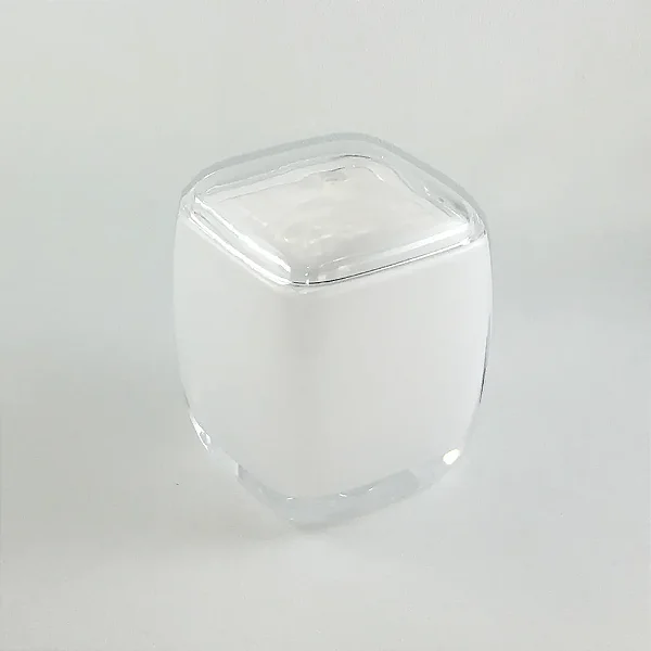 Porta Algodão Em Acrílico BA 5004 - BRANCO