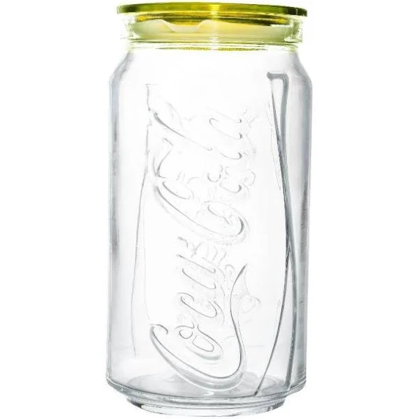 Pote De Vidro 1000 Ml Sku Amarelo R. 1046783