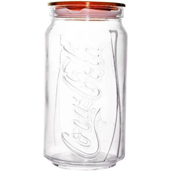 Pote De Vidro 1000 Ml Sku Vermelho R. 1046783
