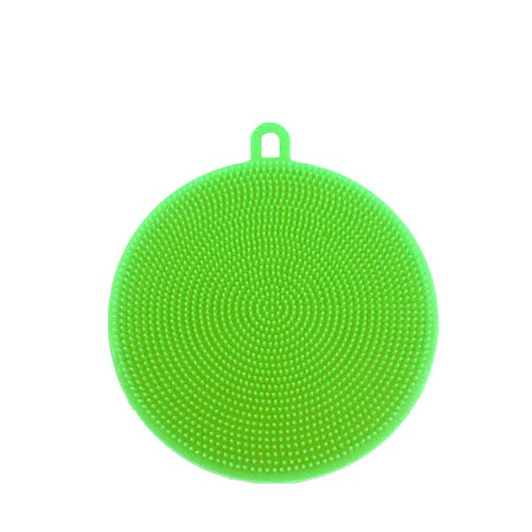 Esponja Em Silicone Multi-Uso Verde