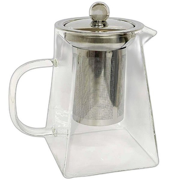 Bule Para Chá Em Vidro Borossilicato 550 Ml