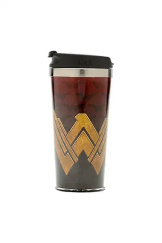 Copo Térmico Mulher Maravlha Movie Fancy Logo colorido 500ml