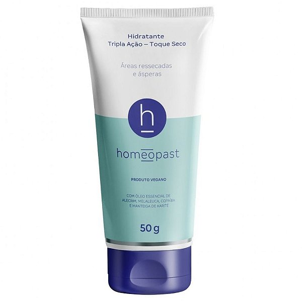 Creme Homeopast Tripla ação Toque Seco 50 gramas