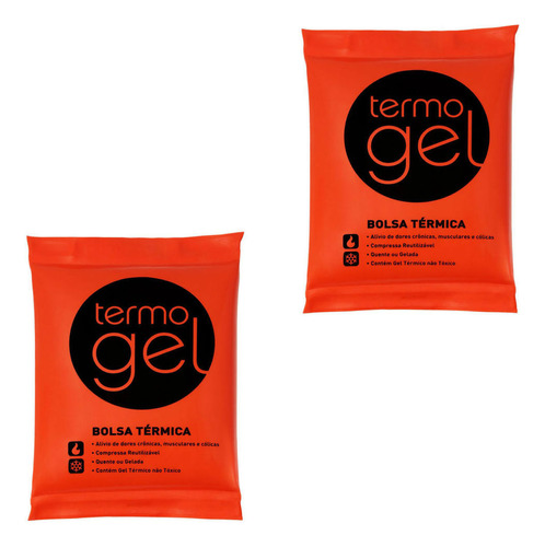 kit 2 Bolsas Térmicas de Gel Termogel Grande