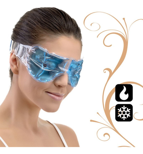 Máscara Térmica de Gel p/ Olhos Fechada Termogel