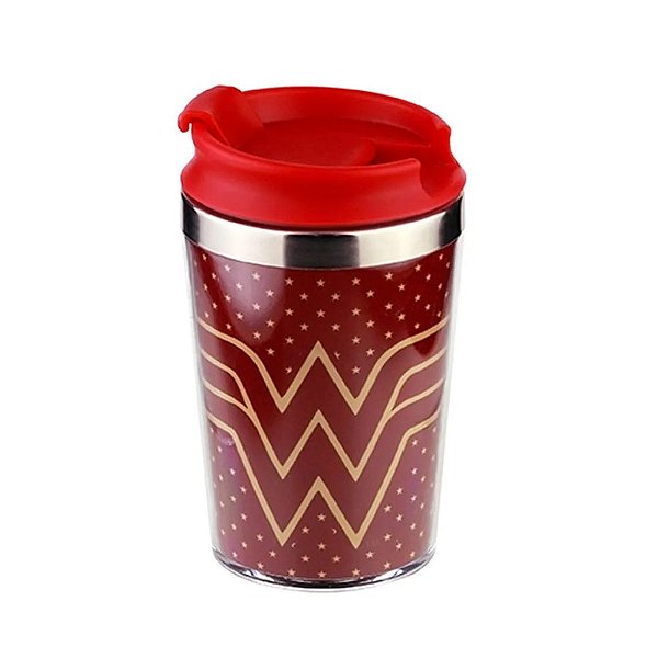 Mini Copo Termico Pu WW Core Gold Logo Vermelho 44232