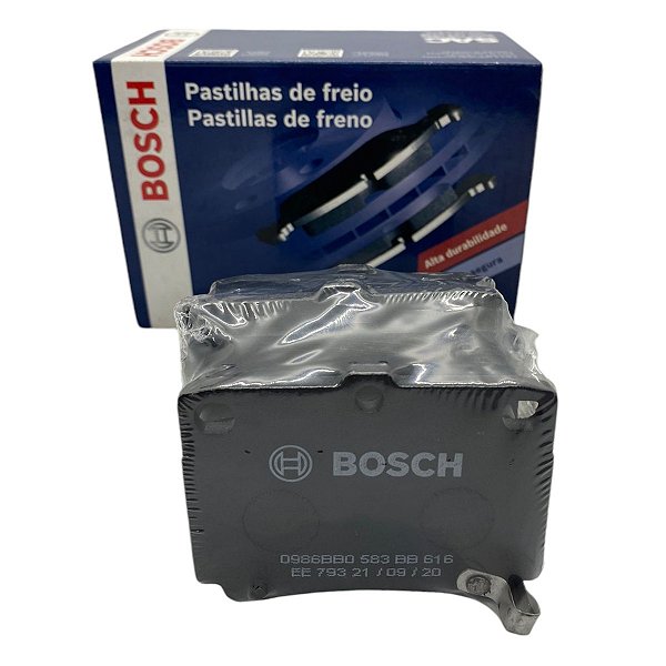 PASTILHA DE FREIO TRASEIRA BOSCH BB616 Jardim Pecas Pecas e acessorios para caminhoes