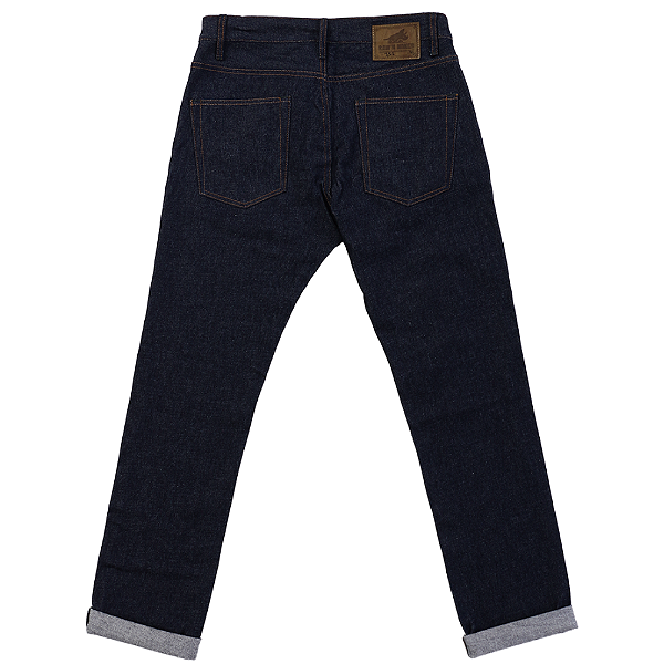 Jeans cru pesado vintage raw denim Brasil