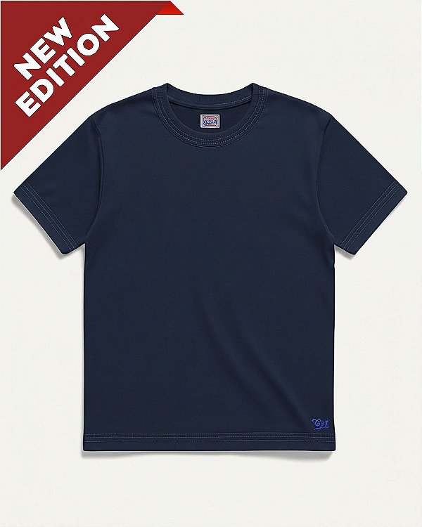 Double Navy Tee 7oz
