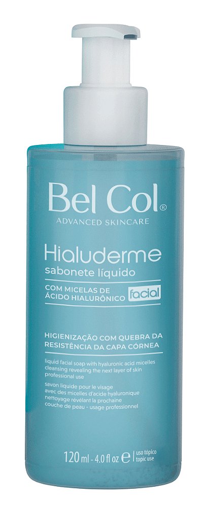 Hialuderme 120ml - Sabonete Líquido Home Care - Bel Col