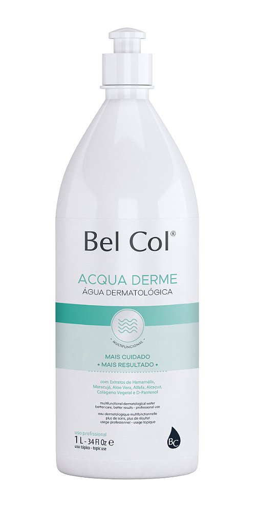 Acqua Derme 1L - Água Dermatológica Bel Col