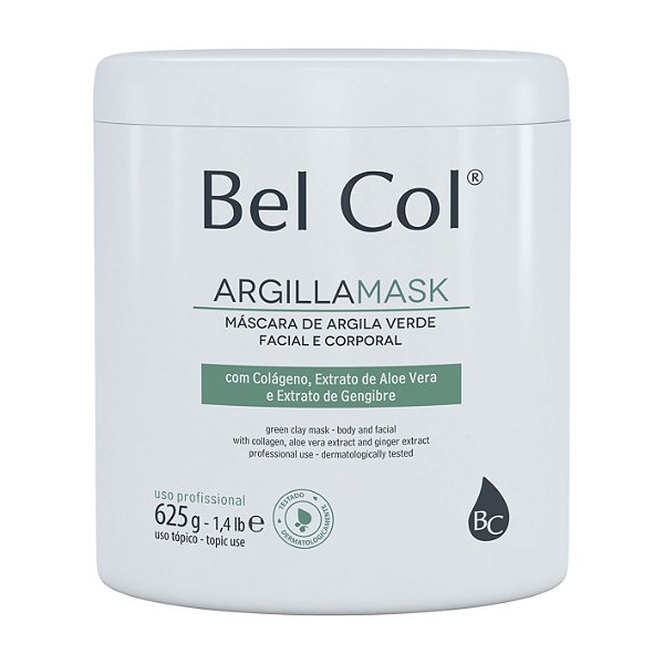 Argilla Mask Verde 625g  - Bel Col