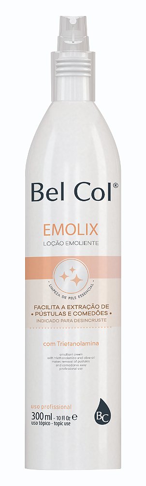 Emolix 300g - Loção Emoliente para Limpeza de Pele - Bel Col