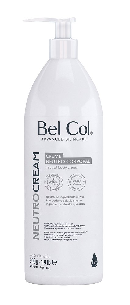 Neutrocream Bel Col - Creme Neutro para Massagem 900g