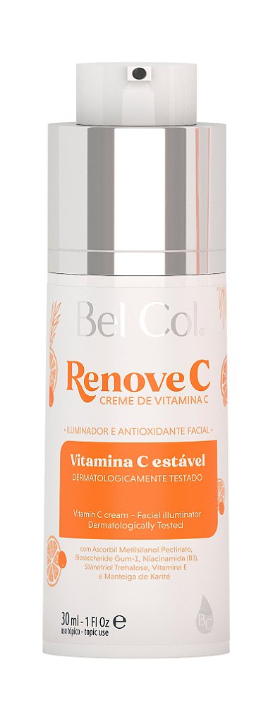 Renove C 30g - Creme Home Care de Vitamina C estavel - Bel Col