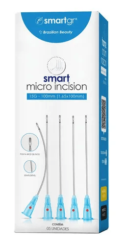 Smart Micro Incision 15g/100mm - Caixa C/ 05 - Smart GR