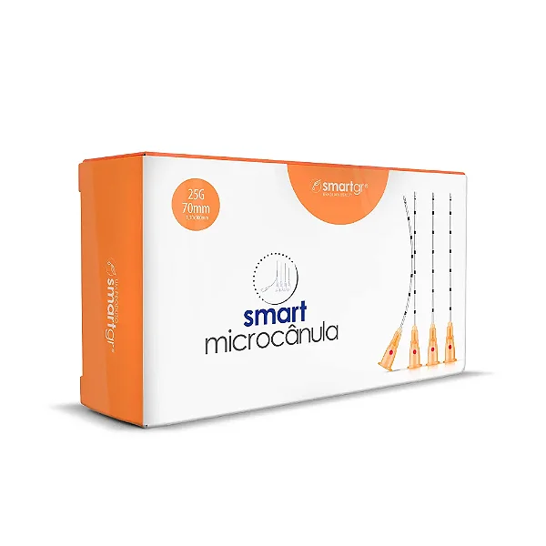 Smart Microcânula 25G/70mm C/ 10 un - Smart GR