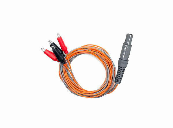Cabo para Eletrolipolise Laranja e Cinza REV.02 - Stimulus-R, Vibria Maxx e Hibridi - HTM Eletronica
