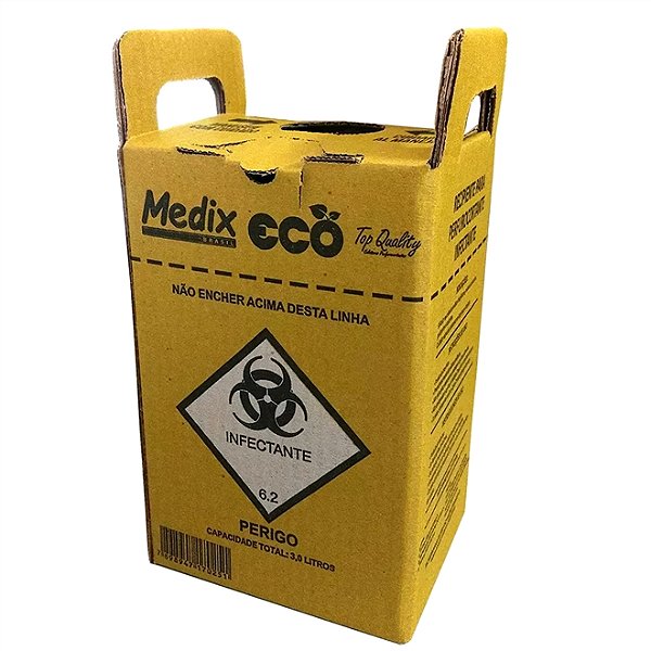 Coletor Perfuro Cortante de 13 Litros - Medix Brasil