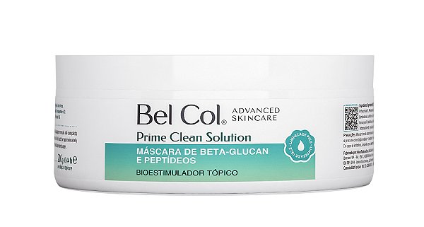 Prime Clean Solution Bel Col - Máscara Suavizante Com Beta Glucan 200g