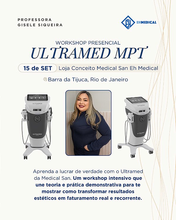 WORKSHOP - ULTRASSOM MICRO E MACROFOCADO - ULTRAMED MPT