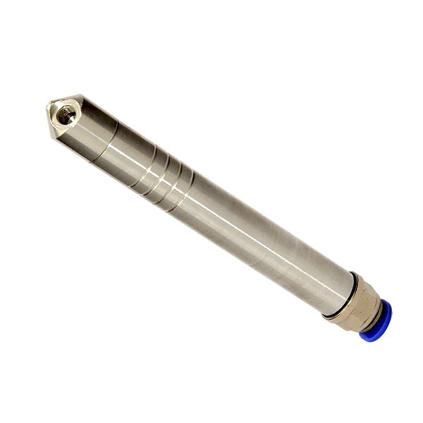 Caneta Diamante Corpo de Alumínio Prata + Filtro e Engate da Mangueira - Vctec