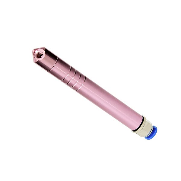 Caneta Diamante Corpo de Alumínio Rosa + Filtro e Engate da Mangueira - Vctec