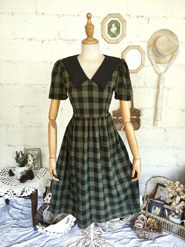Vestido Charlotte xadrez