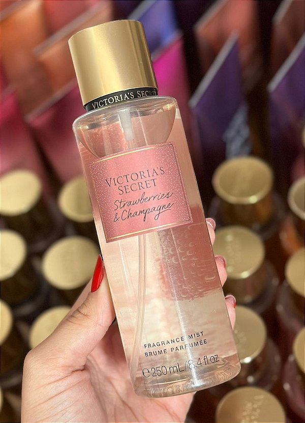 Body Splash Victoria's Secret - Strawberry e Champagne - Viva Imports