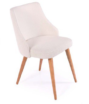 CADEIRA CANNES COURO NATURAL